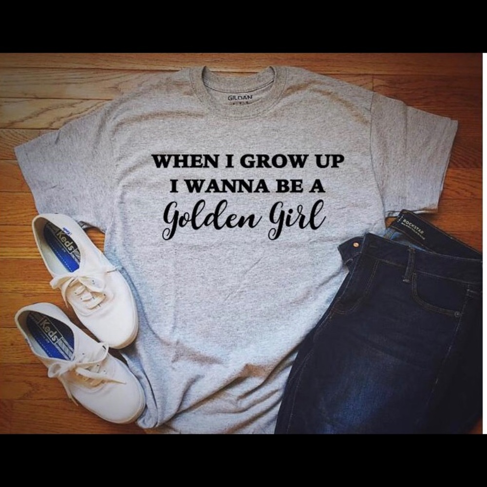 Golden girl custom T-shirt